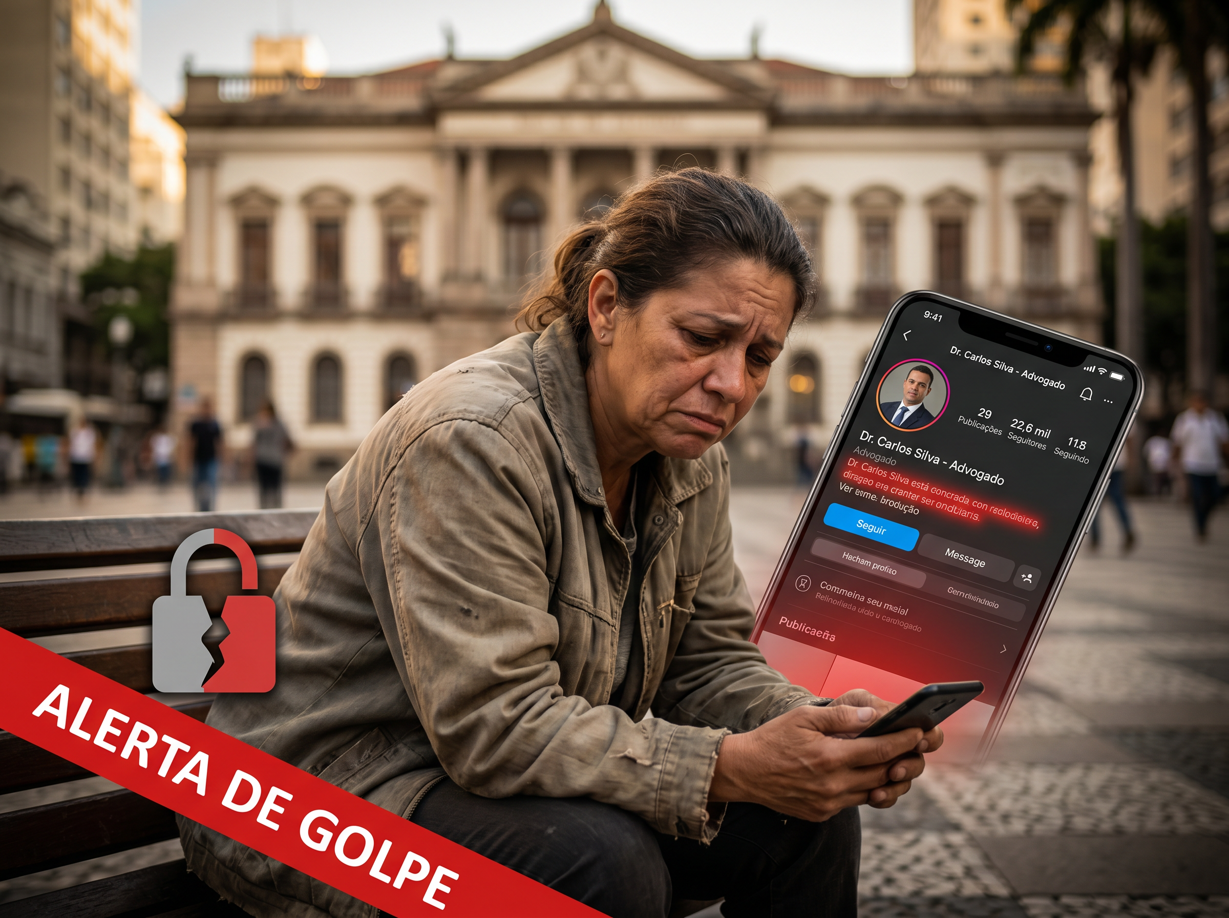 Vítimas do golpe do falso advogado — recuperação jurídica com Fritze Advocacia